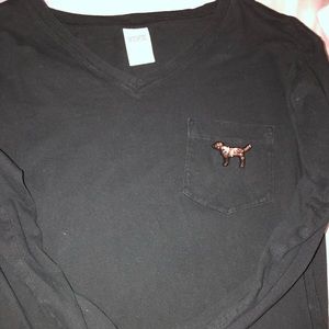 VS Pink Long Sleeve Tee